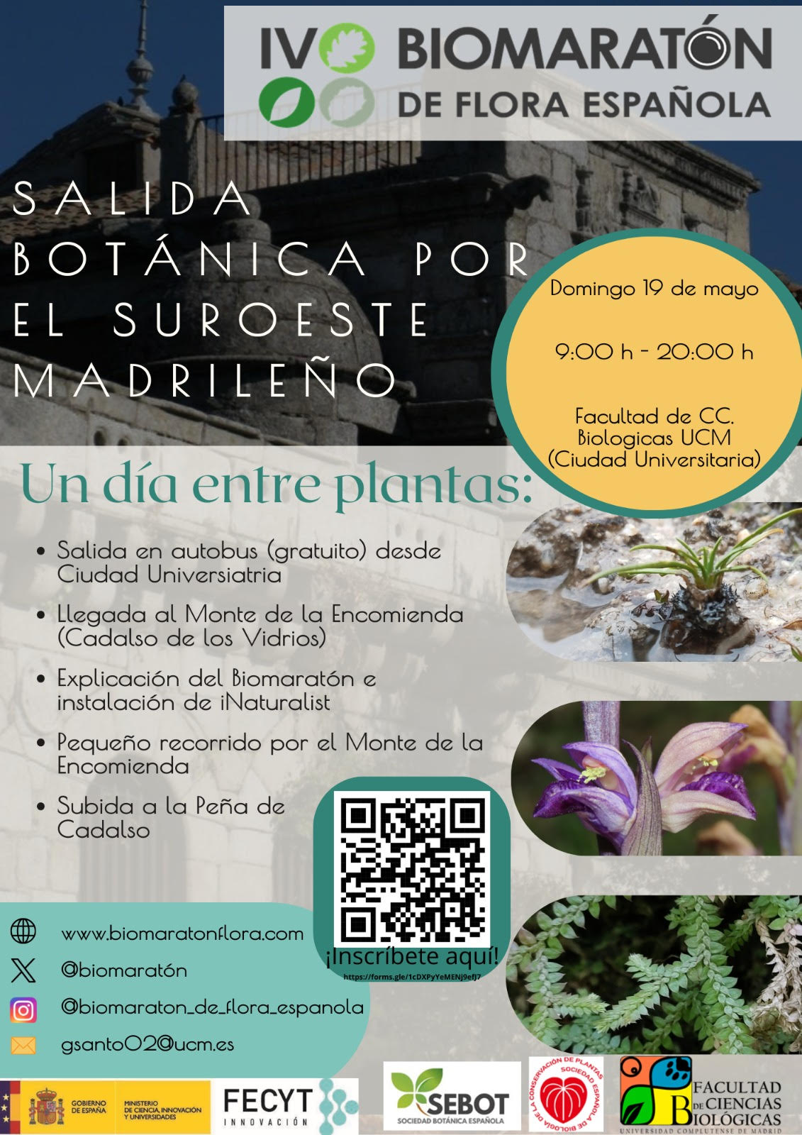 Salida botánica por el suroeste madrileño (Domingo 19 de mayo)